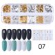thumbnail image 3 of Soidarity Mujeres Nail Art Studs Niñas Manicura Artesanía Decoración Salón de moda Uña Belleza Decorativa 12 Rejillas Metal con caja Juegos de manicura tipo 7 Soidarity CE014324-07, 3 of 6