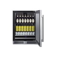 thumbnail image 2 of Summit Sdhr2444lhd 24" Wide 3.1 Cu. Ft. Compact Freezerless Refrigerator - Stainless Steel, 2 of 3
