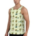 thumbnail image 2 of Gaeub Avocado for Exercise Men's Athletic Tank Top, Workout Sleeveless Shirts, Running Tank Tops for Gym, Running, Training - 4X-Large, 2 of 9