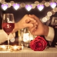 thumbnail image 3 of BotaniNest 1.5m 10 Lights Led Light String LED Fabric Love Heart Light String Room Decoration Light Romantic Heart Romantic Confession String Light, 3 of 7
