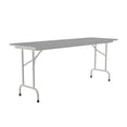 thumbnail image 3 of Correll Rectangular Laminate Top Folding Table With Gray Granite CF2496TF-15, 3 of 4