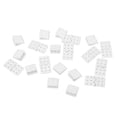 thumbnail image 4 of Bisagras De Plástico, 40PCS RC Bisagras Con Pasadores Control Remoto Avión Bisagra De Plástico Modelo Piezas De Ala De Avión Bisagra Con Pasadores Accesorios De Avión RC, 4 of 7