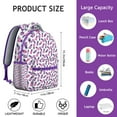 thumbnail image 6 of Pineapple Print Ergonomic Backpack – Supportive Design, Multiple Pockets, Lightweight Yet Durable, Perfect for Students, 6 of 6