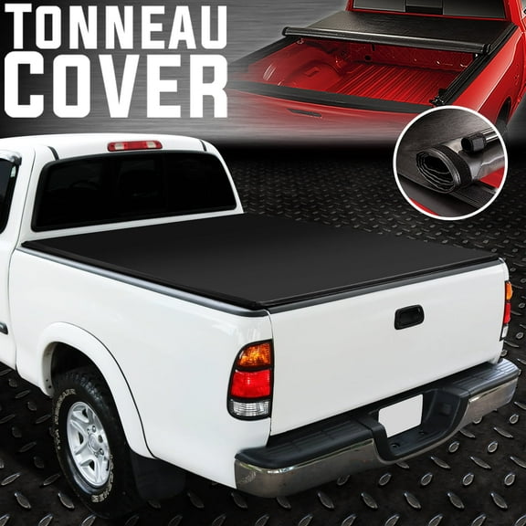 Nuvision for 00-06 Toyota Tundra 6.5Ft Truck Bed Soft Vinyl Roll-Up Tonneau Cover