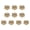 I, variant on 10Pcs Adhesive Seal Sticker Vintage Seal Stamp, Self-adhesive Envelope Seal Sticker for Wedding Christmas Valentines