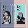 thumbnail image 4 of Funda para Samsung Galaxy A91 A73 A72 A71 A52 A51 A33 A31 A02S AO3S 4G 5G Color funda de silicona líquida Mona Lisa Art, 4 of 5