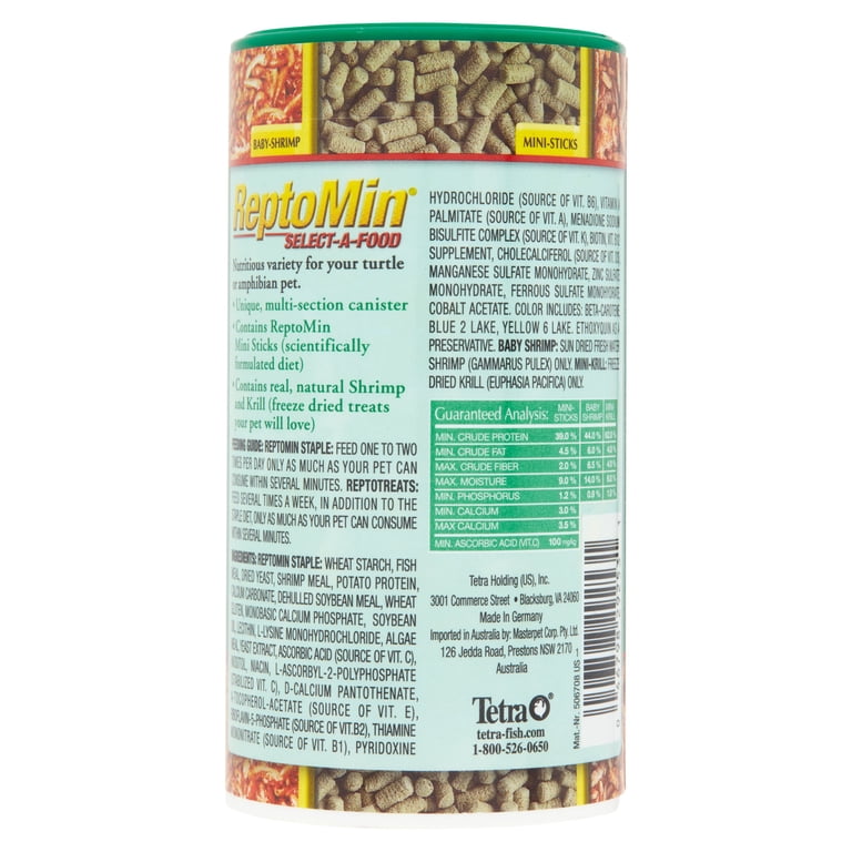 Bird Food Rep-Cal Box Turtle Food - 12 Oz Complete Nutrition ...