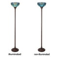 thumbnail image 6 of Tiffany 12'' Tiffany Torchiere Floor Lamp,Stained Glass Floor Standing Light, 6 of 6