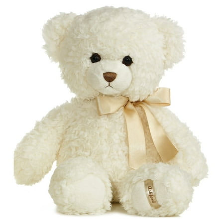 Aurora - Medium White Bear - 8" Ashford Bear - Snuggly Stuffed Animal