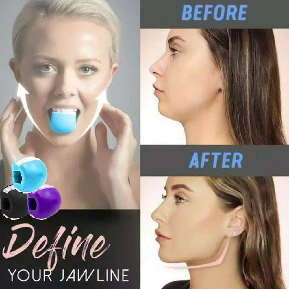 3 Pack Silicone Masseter Chew Ball Facial Muscle Jaw And Neck Muscle Exercise Walmart