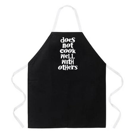 Attitude Aprons by L.A. Imprints Does Not Cook Well Apron