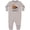 AC-Heather Grey, variant on Inktastic I Got My 2 Front Teeth for Christmas Cute Walrus Baby Fleece Romper