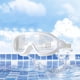 thumbnail image 5 of Gafas de natación Gafas de natación cómodas para adultos para piscina Interior Exterior Blanco Zulema gafas de natación, 5 of 8