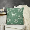 Bybiment 1 Pack Plush Throw Pillow Cover, Simple Vintage Pattern Small