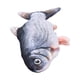 thumbnail image 1 of Pescado Realista de Flopació, Gato de Pescado Eléctrico de Gato Lavado A Mano y No Tóxico Con Cable de Carga USB de Hierba Gatera para Hoom para Interiores al Aire Libre, 1 of 7