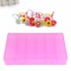 thumbnail image 2 of Caja de almacenamiento Sincero para aretes con banda de goma 36 ranuras color rosa, 2 of 8