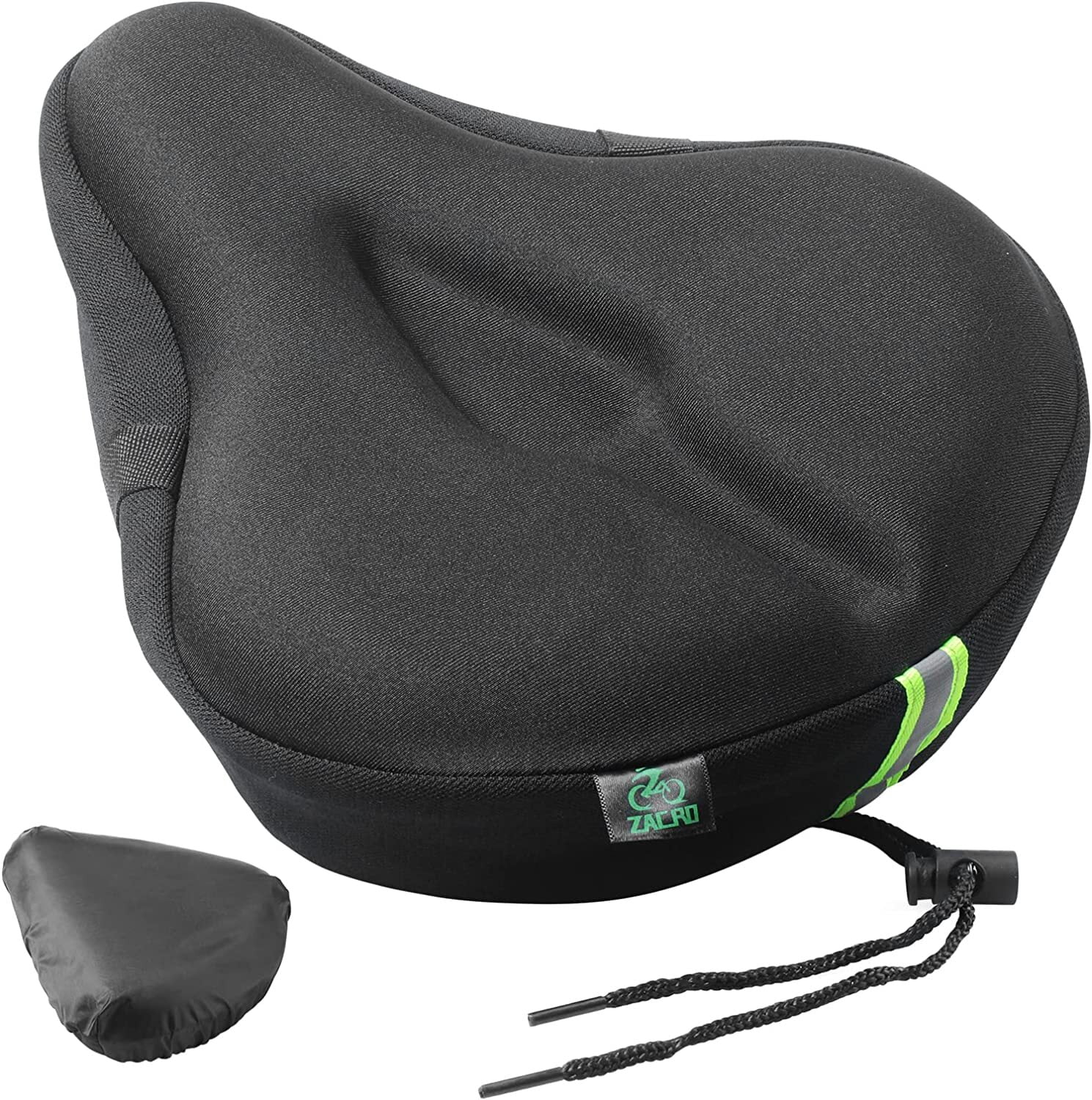 Zacro Bike Seat Cover, Comfortable Exercise Bicycle Saddle Cushion