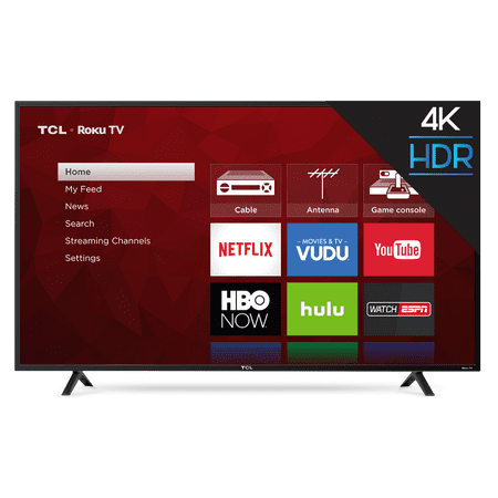 TCL 65S401 65” 4K HDR Roku Smart LED TV