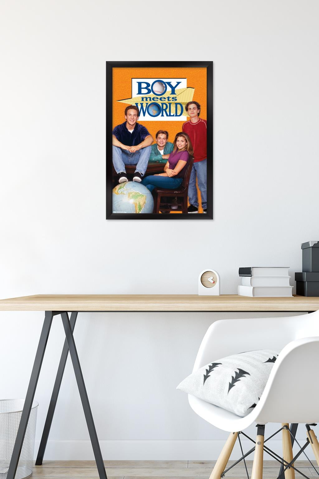 Boy Meets World - One Sheet Wall Poster, 14.725" x 22.375", Framed
