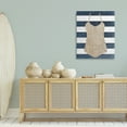 thumbnail image 3 of Stupell Industries Swimsuit on Stripes Beauty & Fashion Painting Gallery Wrapped Canvas Art Print Wall Art, 30 x 40, 3 of 8