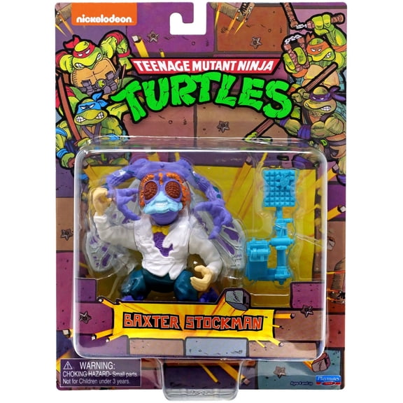 Teenage Mutant Ninja Turtles Retro Baxter Stockman Action Figure (Villains Mutant Module)