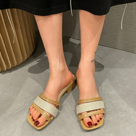 

Women s Ladies Fashion Casual Solid Open Toe Platforms Sandals Beach Shoes Black 6.34065
