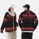 thumbnail image 4 of Balery Red Glitter1 Sudadera ligera de manga larga con capucha y protección solar UPF 50+ para hombre y mujer, ideal para pesca y running-Large, 4 of 7