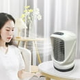 thumbnail image 6 of Djunllk Cooling Fans That Blow Cold Air, Misting Fan, 3 Speeds, Desk Fan 1000ml Water Tank, Portable Fan Evaporative Air Cooler, Quiet Personal Fan for Bedroom, Tower Fan, 6 of 9