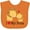 Orange, variant on Inktastic I Love My Nona Boys or Girls Baby Bib