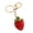 Strawberry, variant on Keychain Handmade Crochet Fruit Pattern Charm Key Chain Bags Backpack Ornaments Jewelry Making Accessory