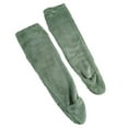 thumbnail image 2 of Segolike Plush Leg Warmer Slipper Stockings, Long Tube Knee Socks, Warm Thick Thigh High Socks, Womens Knee High Socks for Living Room Green, 2 of 8