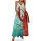 thumbnail image 1 of Big Ole Crawdaddy Far From Home Vestido sin mangas Vestidos para mujer 2024 Vestidos de playa con falda para mujer, 1 of 7