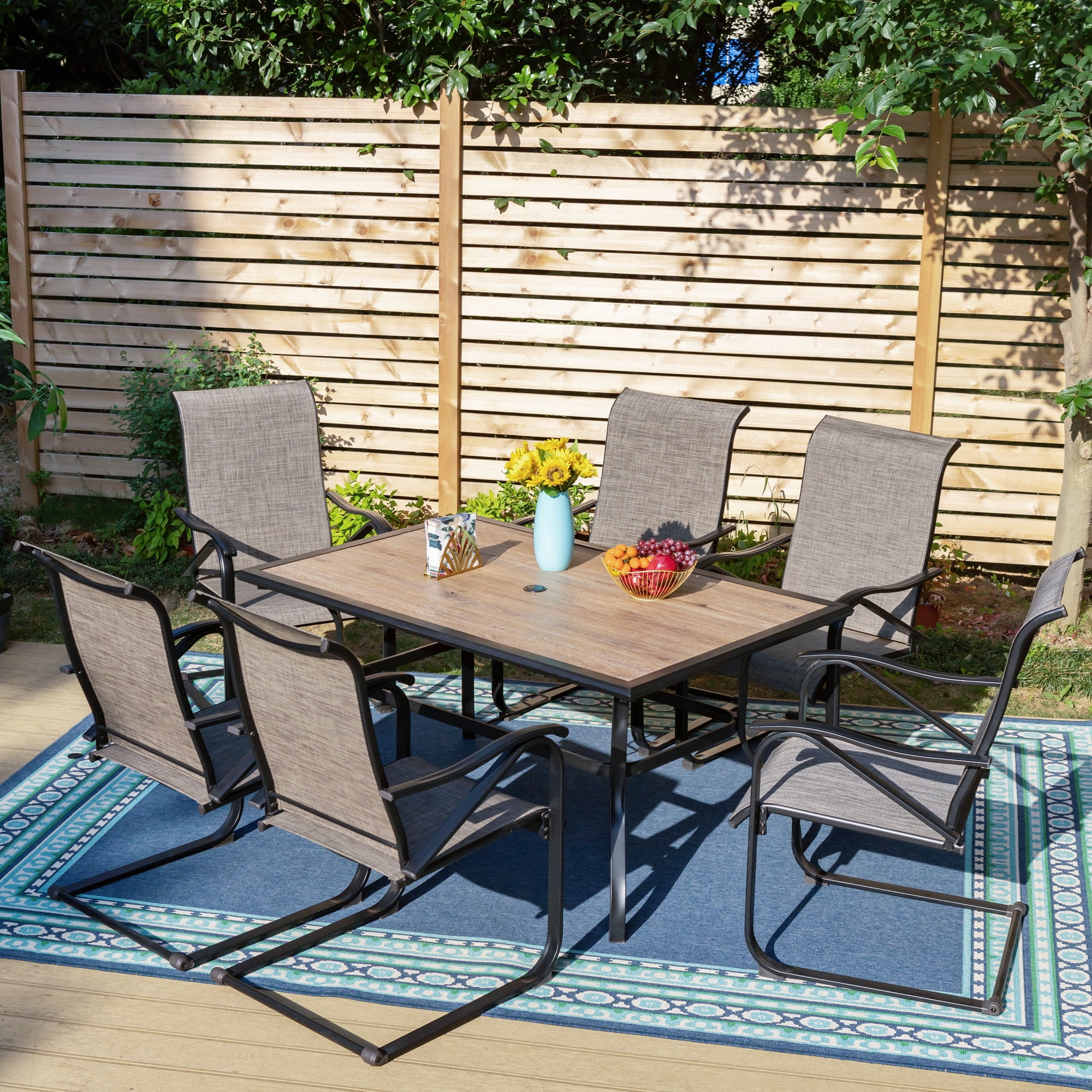 seville 6 piece patio set