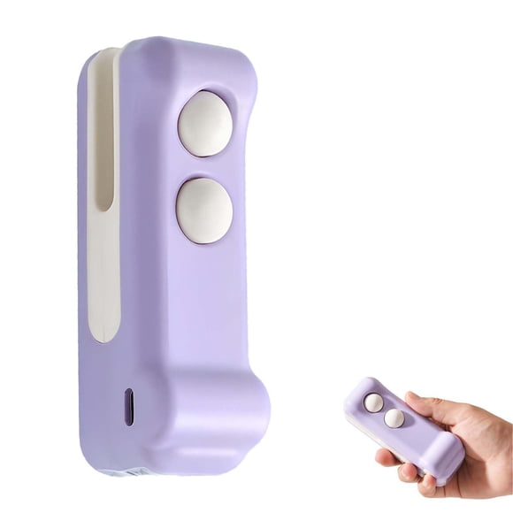 Sellador de bolsas Yilia 2026, nuevo, 2 en 1, con cortador recargable, color morado