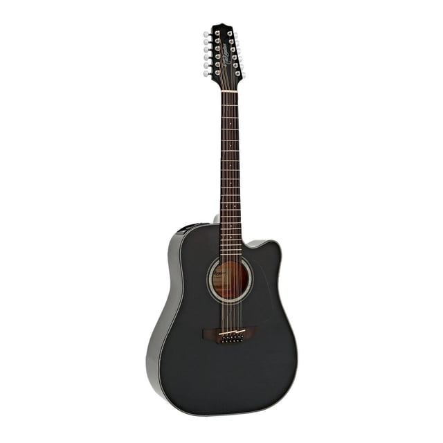 Guitarra Electroacústica Cutaway Cuerdas de Acero GD30CE-12 BLK negro