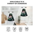 thumbnail image 4 of Disketp Snake Holding A Lotus Hanging Kitchen Towel Tie Towels Tea Bar Dish Cloths Dry Towel for Laundry Room Decor (18*14in), 4 of 7
