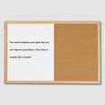 thumbnail image 5 of LIANXUE Practical Wood Half Whiteboard Cork Board Magnetic Photo Board Hanging Wall Door, 5 of 12