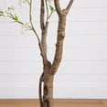 thumbnail image 5 of Nearly Natural Deluxe Cherry Blossom Artificial Potted Tree - 6' - White, 5 of 7