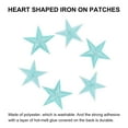 thumbnail image 4 of Small 5Star Iron on Patches Embroidered Sew Patches Appliques Garment Embellishments Dark Blue 30 Pack, 4 of 6