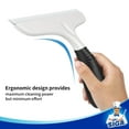 thumbnail image 2 of MR.Siga Multi-Purpose Silicon Squeegee for Window, Glass, Shower Door, 10 inch,White & Black,1 Pack, 2 of 6