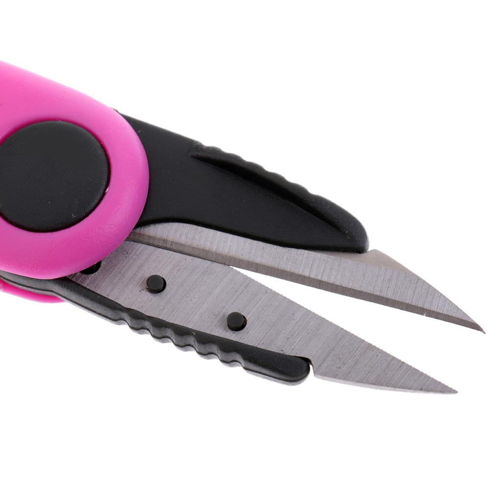 simhoa 10xFoldable ing Scissors Stainless Steel Line Braid String Cutter Snip