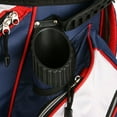 thumbnail image 3 of PowerBilt Golf TPS 5400 Sac de Chariot Supérieur à 14 Compartiments, Drapeau des É.-U. Rouge/blanc/bleu, 3 of 4