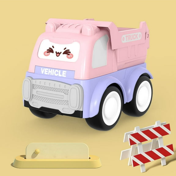 Under $5 Fjnjuu Toy Car for Kids, Christmas Gifts Engineering Vehicles Excavator Bulldozer Cranes and Loaders Toys for Ages 0-3
