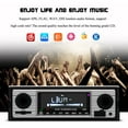 thumbnail image 2 of Polarlander 1 Din Remote Control Car Stereo with Bluetooth, USB/SD, 12W Power, MP3 Player, 2 of 17