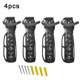thumbnail image 3 of Greeniant Gancho de almacenamiento para bicicleta montado en la pared, 4 Uds., soporte para colgador para cobertizo interior, garaje Ciclismo Greeniant OD000236-00B, 3 of 6