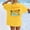 Yellow, variant on Oversized Tshirts for Women California Beach Graphic Short Sleeve Tees Summer Baggy Loose Fit Basic Vacation Tops