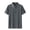 Dark Gray, variant on T Shirt for Men M-4xl Button Short Sleeve Turn Down Collar Fitted Summer Casual Work Wear Tee Shirts