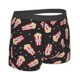 thumbnail image 4 of Uemuo Popcorn Pattern Men's Boxer Briefs,Trunk Anti-Chafing,Comfortable, Durable, and Stylish Underwear-Large, 4 of 9