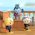thumbnail image 4 of 2025 Nueva Bubble Mart LABUBU One Piece Series Caja Sorpresa One Piece Luffy Qiaoba Caja Misteriosa Hecha a Mano Juguete de Regalo para Niños, 4 of 5