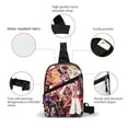 thumbnail image 3 of Hazbin Hotel Sling Crossbody Backpack Shoulder Bag Chest Bag Daypack Sling Bags, 3 of 8